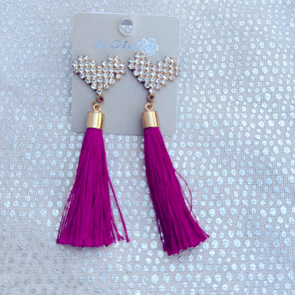 Sexy hearth shape earrings